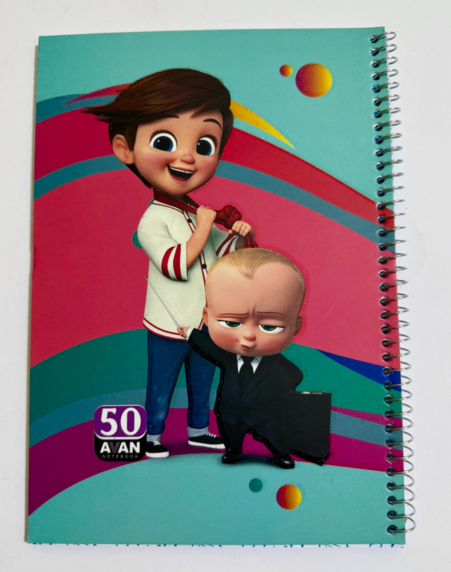 دفتر سیمی 50برگ